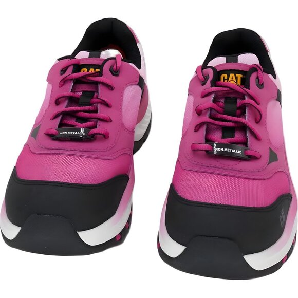 Caterpillar Quake Women's Composite Toe Work Sneakers Pink Safety US 7 - Picture 5 of 6